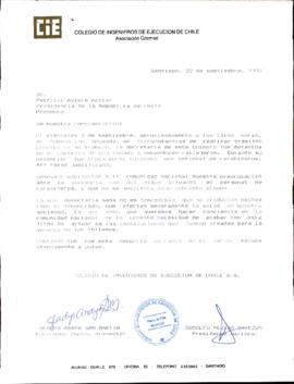 [Carta de Colegio de Ingenieros de Ejecución en Chile]
