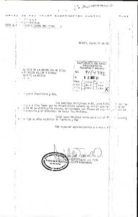 [Saludo de Vicepresidenta de INTEGRA al cumplirse un año de Gobierno democrático]