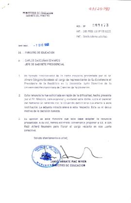 [Oficio Ord. N° 2473 de Ministro de Educación, remite informe solicitado]