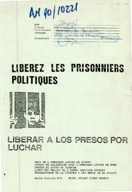 [Liberez les prisonniers politiques=Liberar a los presos políticos por luchar]