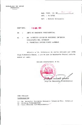 [Remite fotocopia de carta que se indica a Director División de Gobierno Interior]
