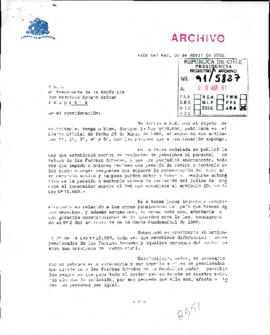 [Carta del Diputado Raúl Urrutia dirigida al Presidente Patricio Aylwin sobre derogación de Ley N...