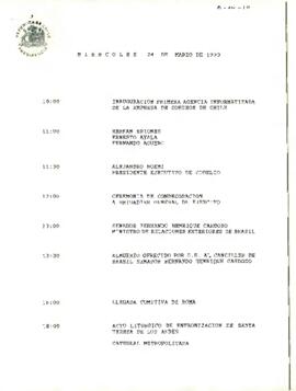 Programa Miércoles 24 de Marzo de 1993.