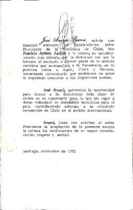 [Agradece invitación]