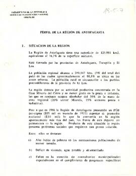 Perfil de la Región de Antofagasta
