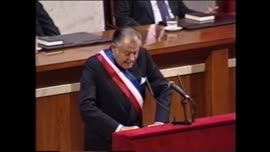Mensaje del Presidente Aylwin con motivo de la conmemoración del Combate Naval de Iquique: video