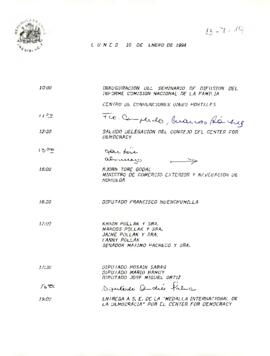 Programa Lunes 10 de Enero de 1994