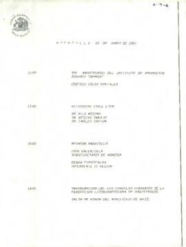 Programa Miércoles 23 de Junio de 1993.