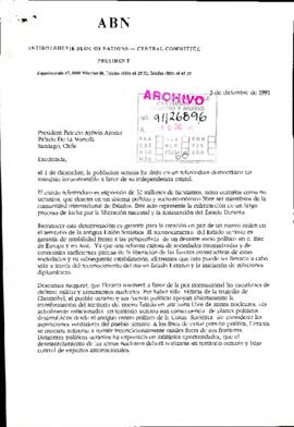 [Solicita reconocimiento oficial de Chile a Ucrania y el estableciminto de relaciones diplomáticas]