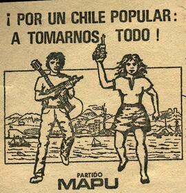 ¡Por un Chile popular: a tomarnos todo!