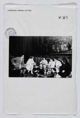 Fotografías después del concierto en Sala de la Columna