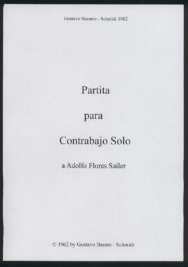 Partita para contrabajo solo