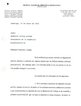 [Expone opinión en relación a varios temas]