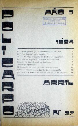 Policarpo : año 4 número 27