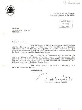 Felicitaciones al Grupo Quilapayún