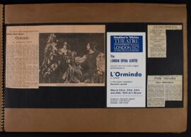 Afiche y crítica de la opera L'Ormindo