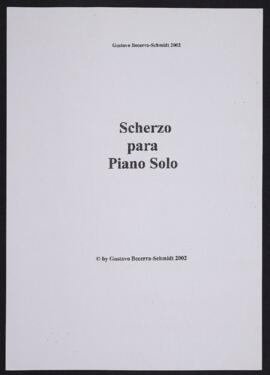 Scherzo para piano solo