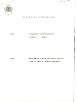 Programa Miércoles 14 de Abril de 1993.