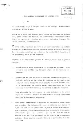 Acta Consejo de Gabinete (10 de mayo 1990)