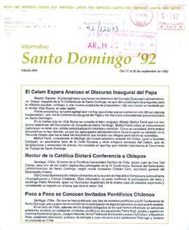 Informativo Santo Domingo'92