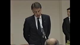 Encuentro del Presidente Aylwin con Felipe González Presidente de España : video