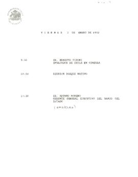 Programa viernes 3 de enero 1992