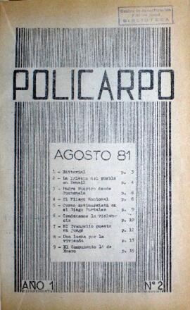 Policarpo : año 1 número 2