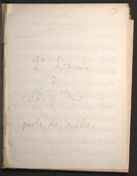 I Sonata para cello y piano