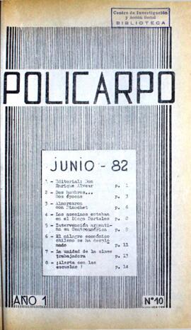 Policarpo : año 1 número 10