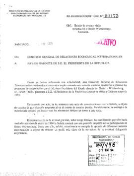 [Oficio Ord. N° 1034 de Asesor de Derechos Humanos Ministerio RR.EE., remite carta respuesta que se indica]