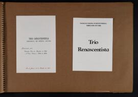 Programas : Trío Renacentista