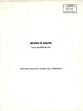 Informe de Análisis (al 28 de junio de 1991)