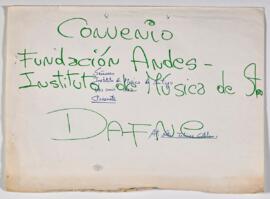 Sobre Convenio Fundación Andes - Instituto de Música de Santiago