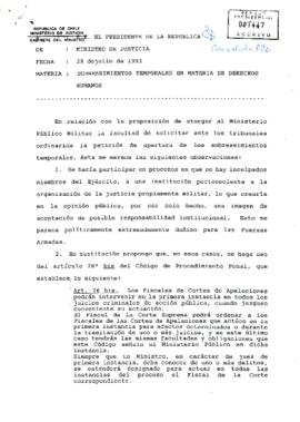 Sobreseimientos temporales en materia de derechos humanos