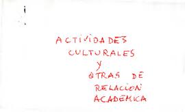 Actividades culturales, académicas y de representación de la Embajada de Chile en Francia, con participación de artistas, exposiciones, visitas y proyecto cultural, 1991-1993