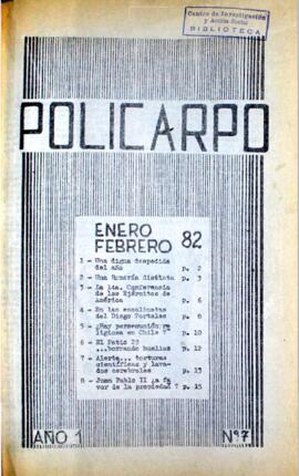 Policarpo : año 1 número 7