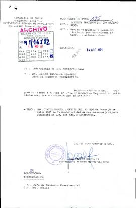 [Remite carta respuesta a caso de Sra. Blanca García]