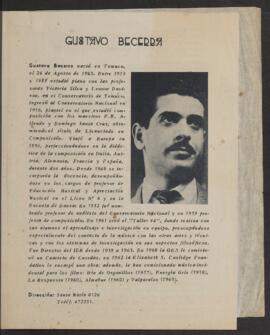 Gustavo Becerra-Schmidt (Biografía)