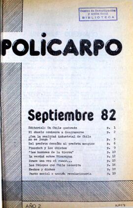 Policarpo : año 2 número 13