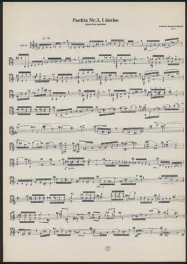 III Partita para violín solo