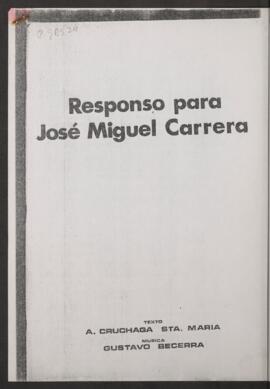 Responso para José Miguel Carrera