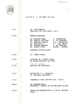 Programa del 8 de Junio de 1992