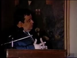 Alcalde de Valparaíso, Hernán Pinto ofrece discurso en honor al Presidente Patricio Aylwin: video