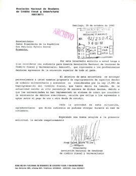 [Solicita audiencia]