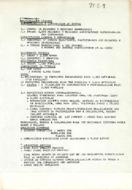 Provincia del Linares - Reprogramación y Condonación de Deudas [Sector Agricultura]
