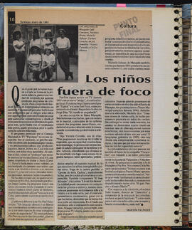 Artículo de Prensa : Los Niños fuera de foco