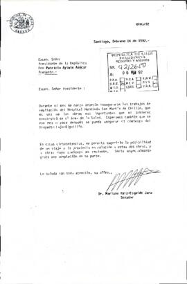[Senador sugiere viaje presidencial a provincia de Ñuble]