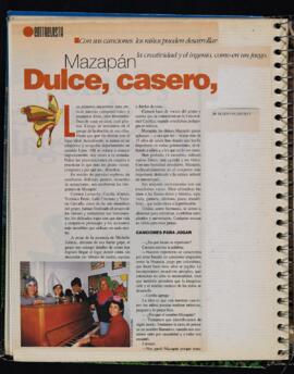 Entrevista : Mazapán, dulce, casero, entretenido.