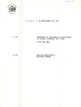 Programa Lunes 9 de Septiembre de 1991