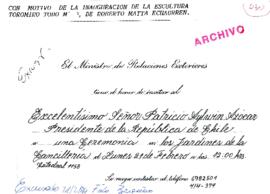 [Invitación]